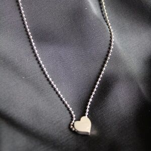 ALEX WOO VEGAS HEART CHARM NECKLACE 16in